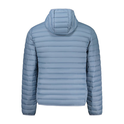 Blu Poliammide Men's Jacket