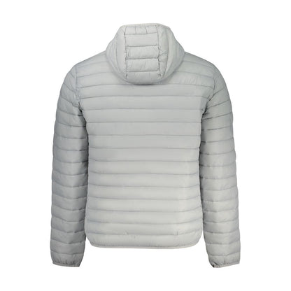Grigio Poliammide Men's Jacket