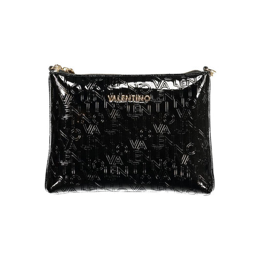 Black Polyurethane Women's Bag