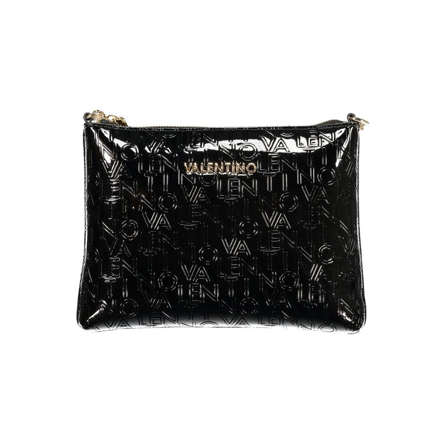 Black Polyurethane Women's Bag