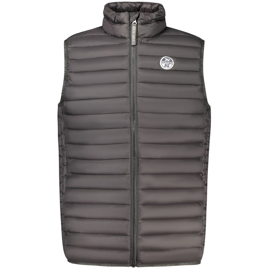 Black Polyamide Men's Jacket