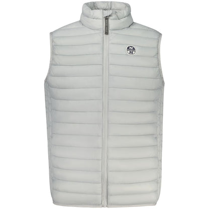 Grigio Poliammide Men's Jacket