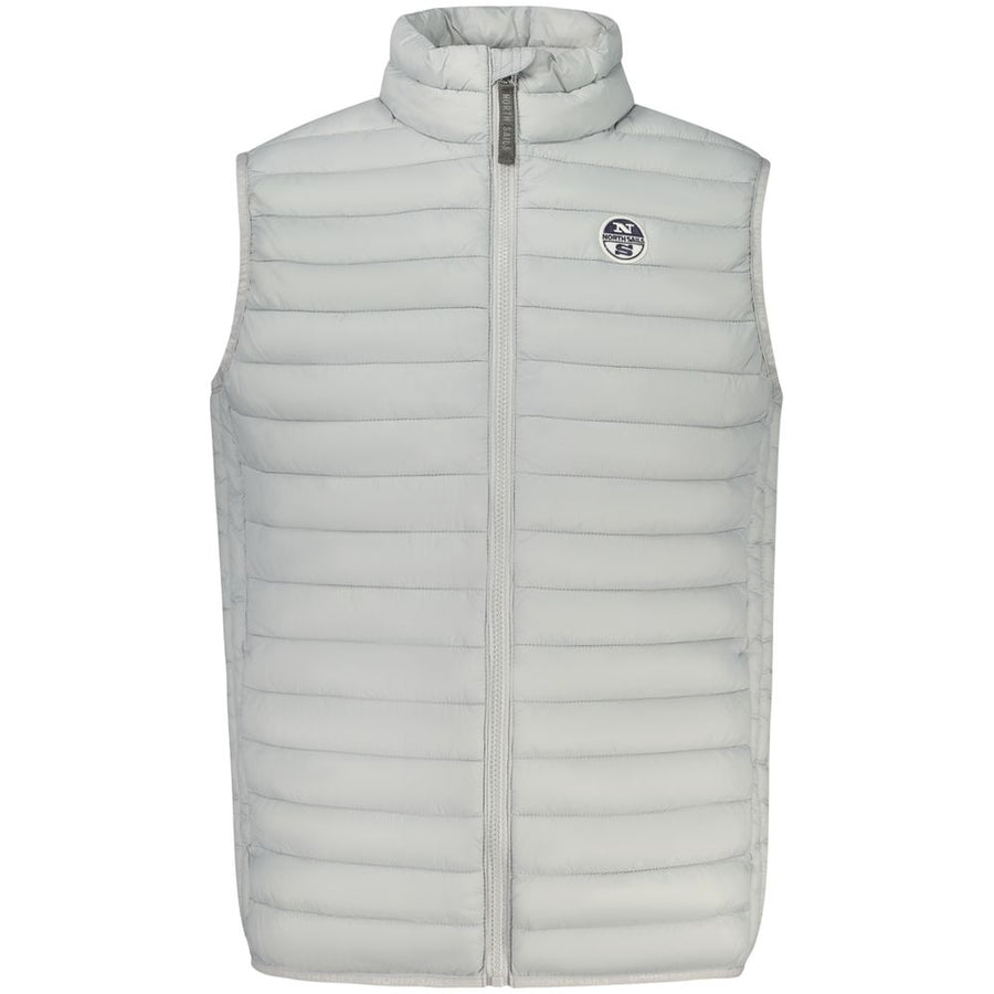 Grigio Poliammide Men's Jacket