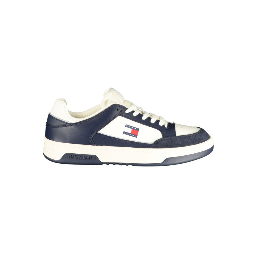 Bianco Polyurethane Men Sneaker