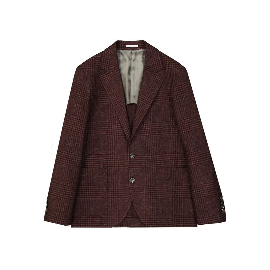 Multicolor Wool Coat