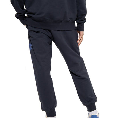 Blue Cotton Joggers (Workout Pants)