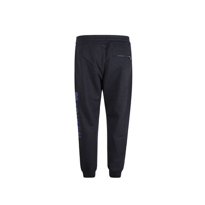 Blue Cotton Joggers (Workout Pants)