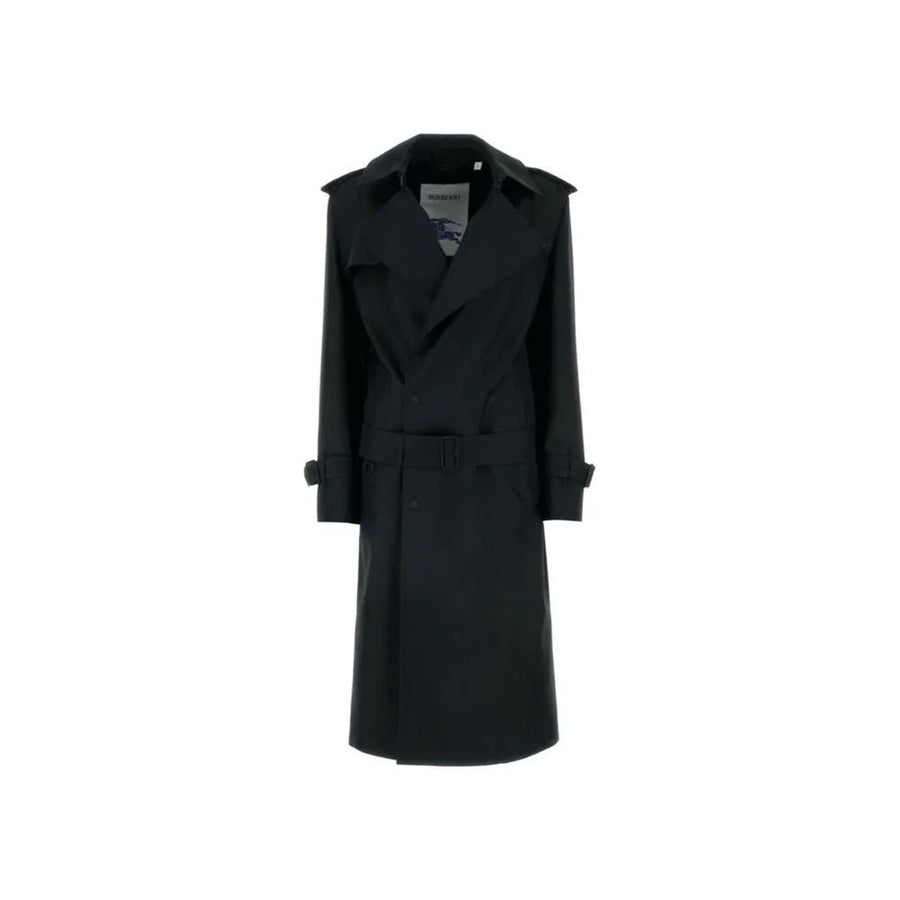 Black Polyester Coat