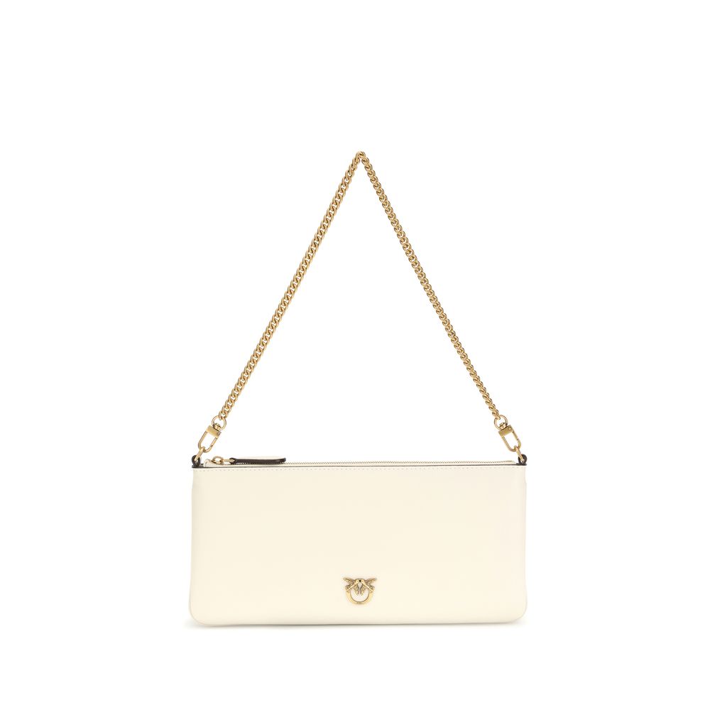 White Calf Leather Bos Taurus Shoulder Bag