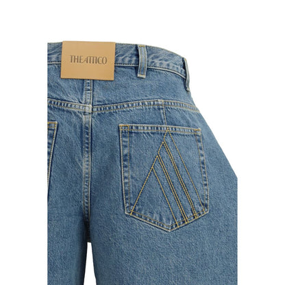 Blue Cotton Jeans Denim