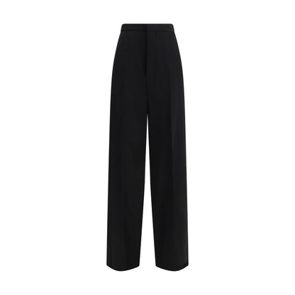 Black Cotton Dress Pants