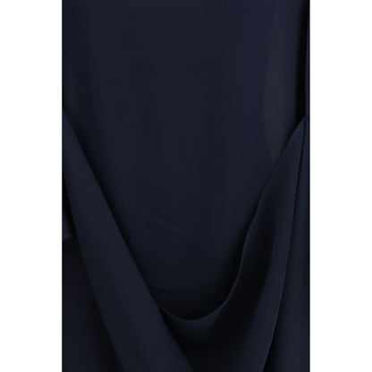 Blue Polyester Sweatshirt