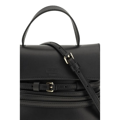 Black Calf Leather Bos Taurus Handbag
