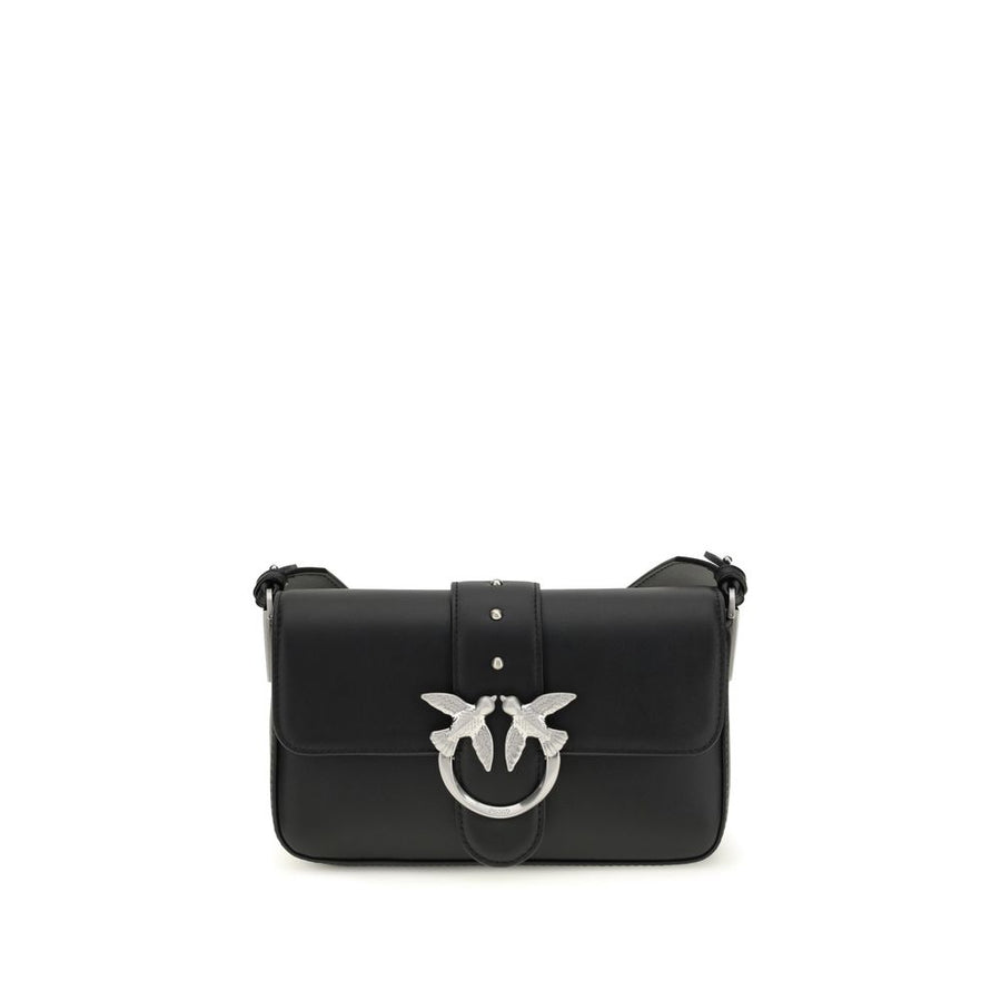 Black Calf Leather Bos Taurus Shoulder Bag
