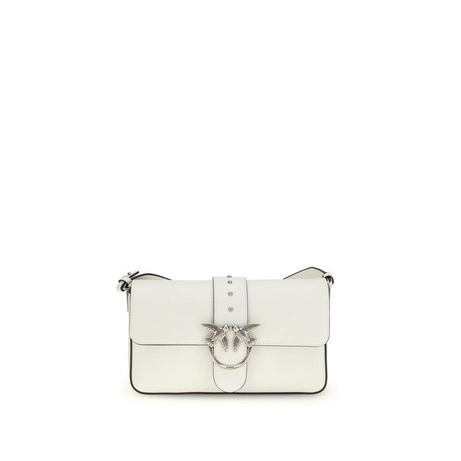 White Leather Shoulder Bag