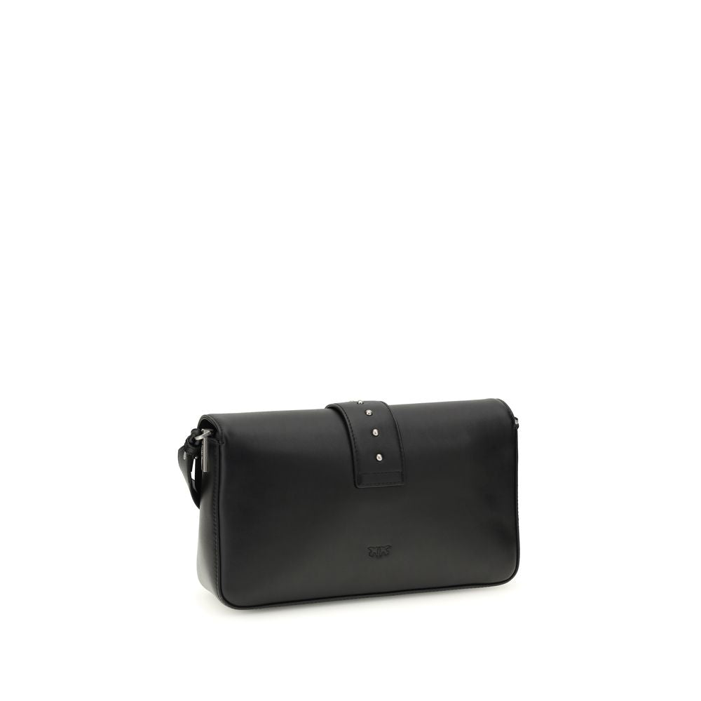 Black Leather Shoulder Bag