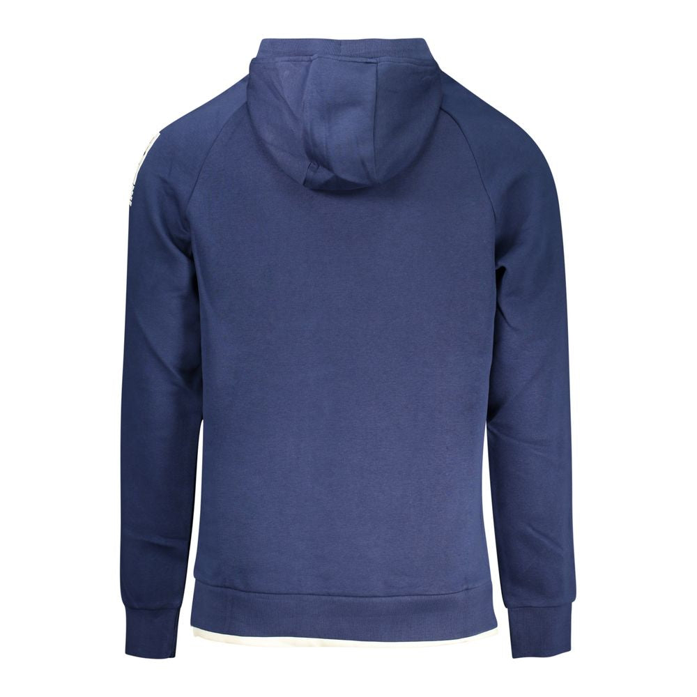 Blue Cotton Men's Sweatshirt