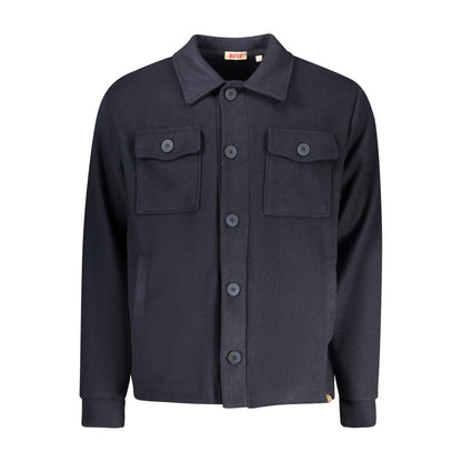 Blue Cotton Men's Shirt
