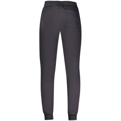 Blue Cotton Men's Track Pant
