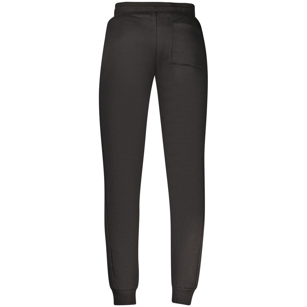Black Cotton Men's Track Pant