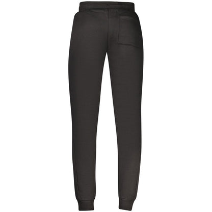 Black Cotton Men's Track Pant