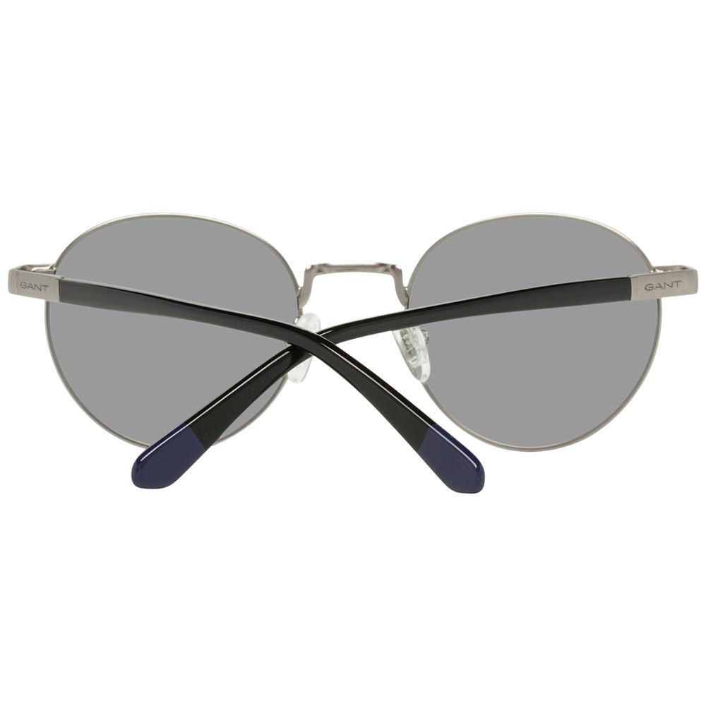 Gray Metal Sunglasses