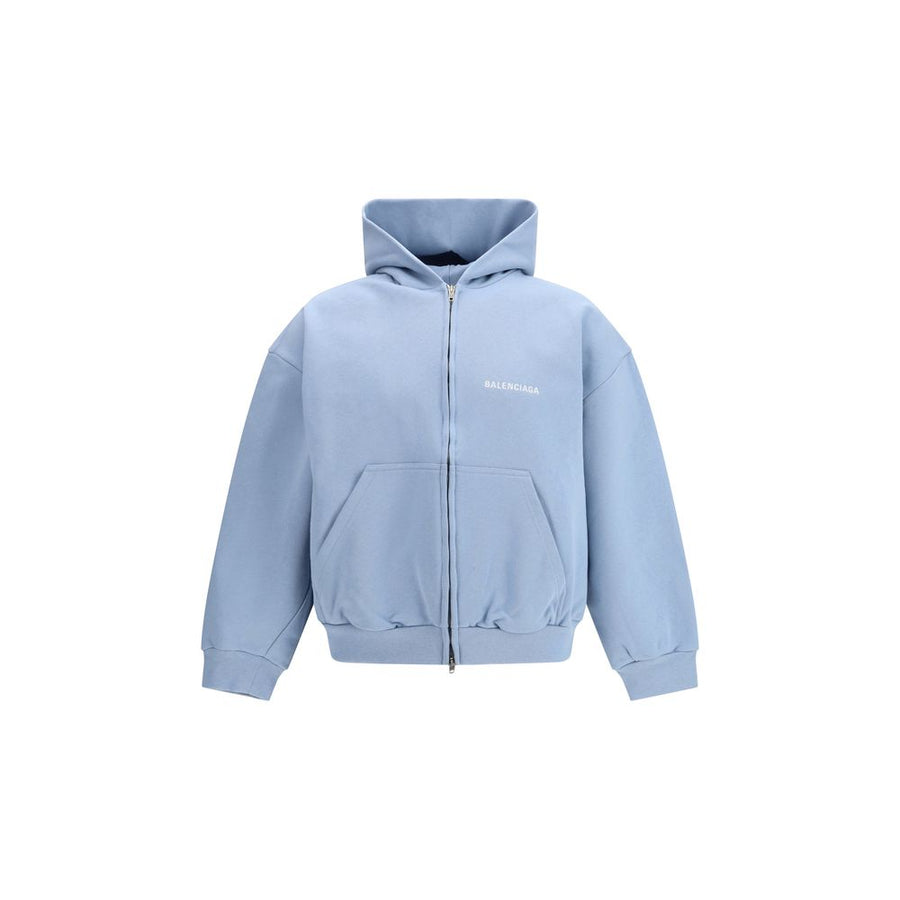 Blue Cotton Sweatshirt