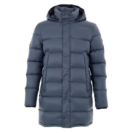 Gray Nylon Coat