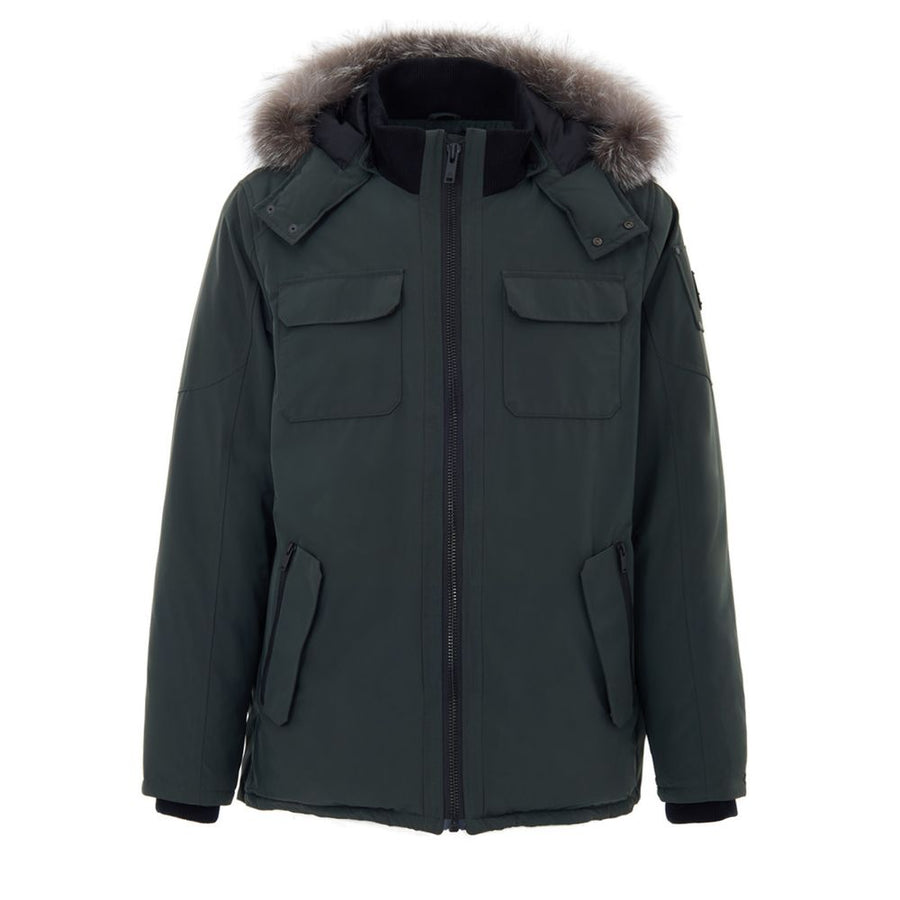 Green Nylon Parka