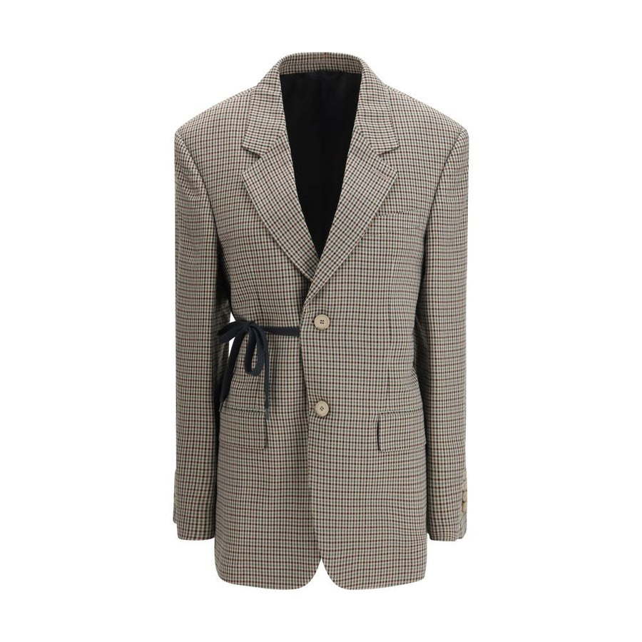 Multicolor Lyocell Coat