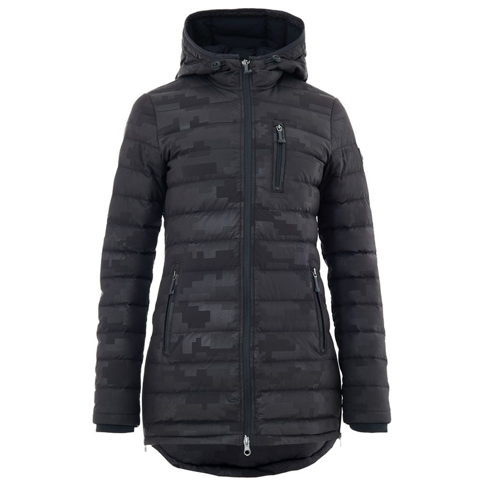 Black Nylon Coat
