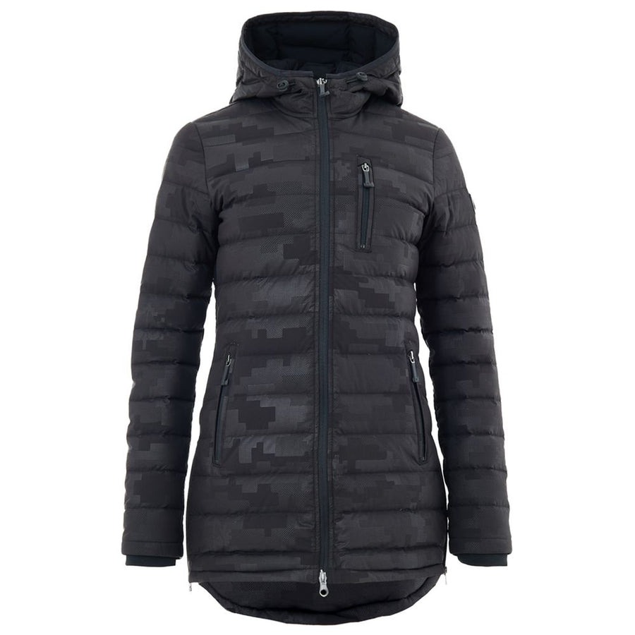 Black Nylon Coat