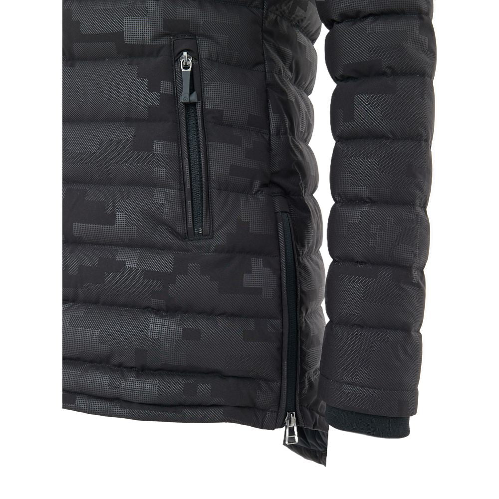 Black Nylon Coat