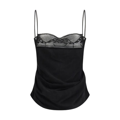 Black Silk Blouse