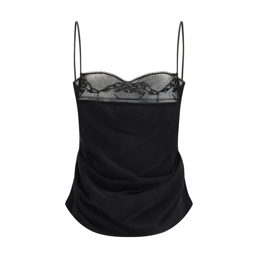 Black Silk Blouse