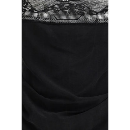 Black Silk Blouse