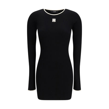 Black Viscose Casual Dress