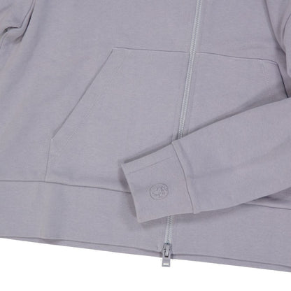 Purple Cotton Cardigan