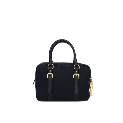 Black Nylon Handbag