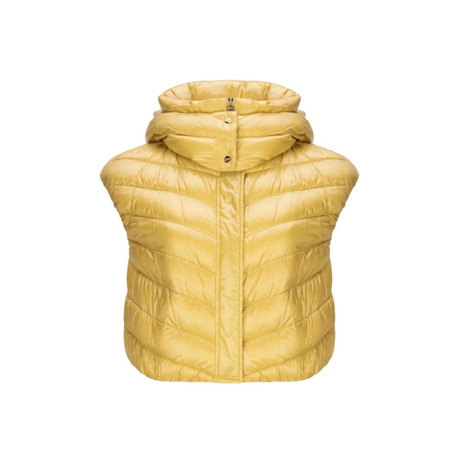 Bicolor Polyamide Sleveless Jacket