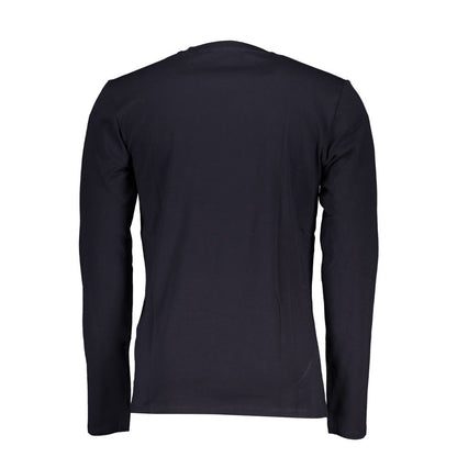 Blu Cotton Men T-Shirt