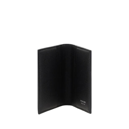 Black Calf Leather Bos Taurus Wallet