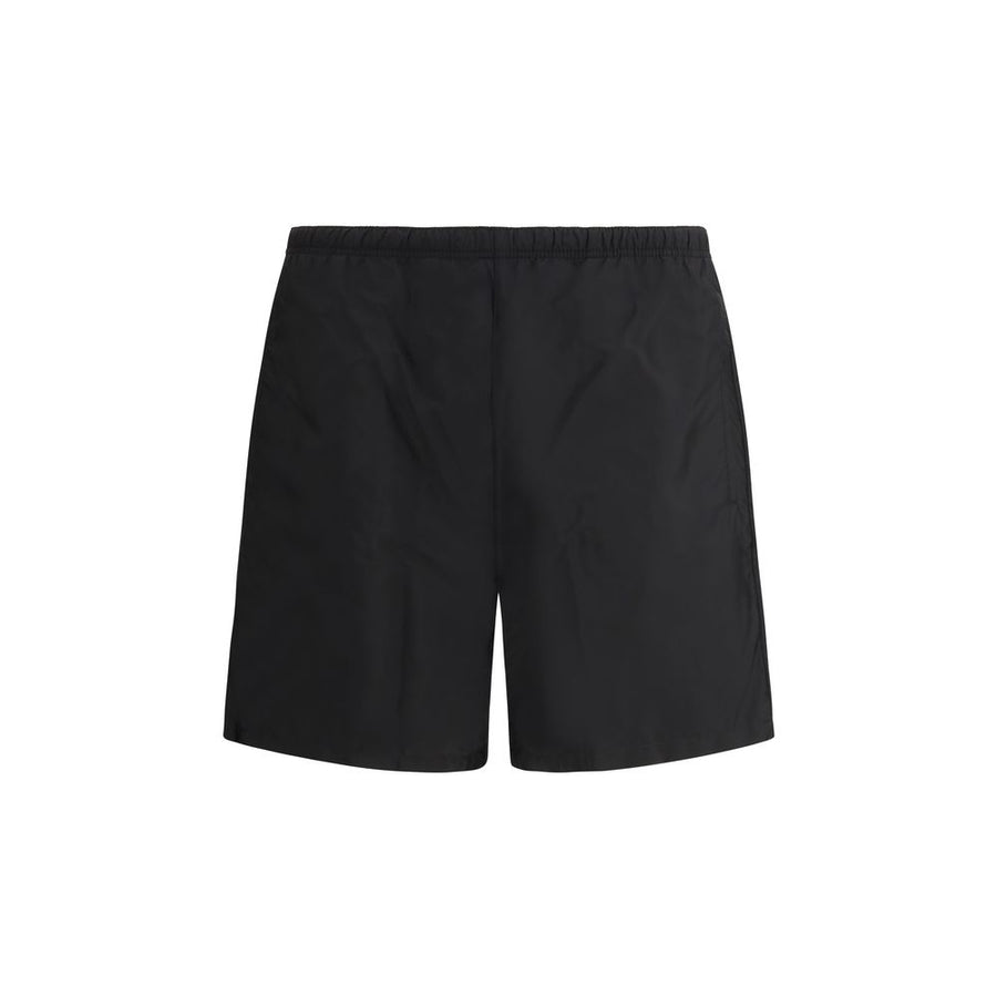 Black Recycled Polyamide Swim Shorts
