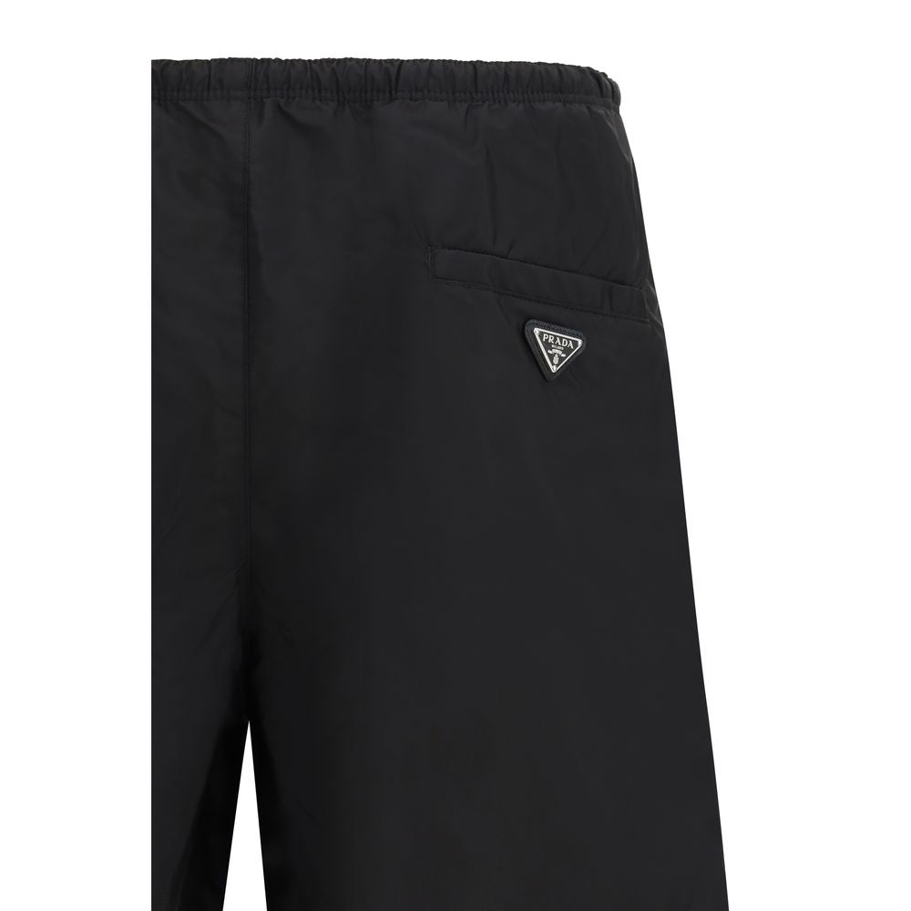 Black Recycled Polyamide Swim Shorts