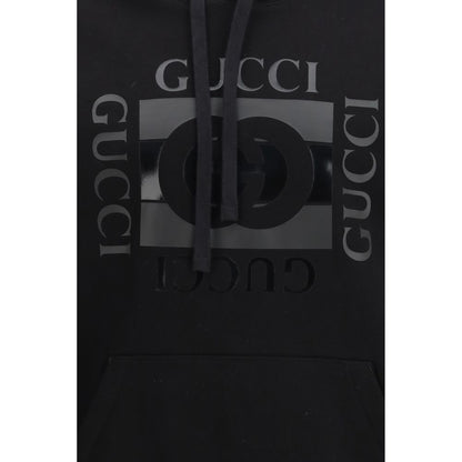 Black Cotton Sweatshirt