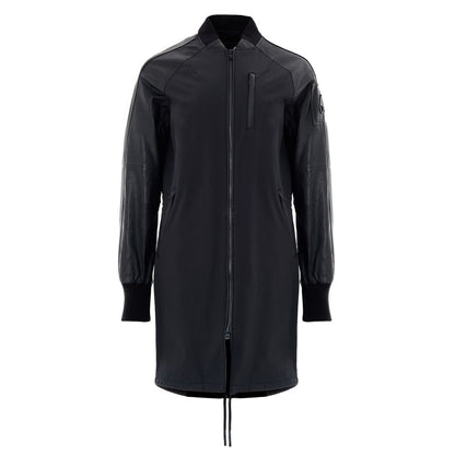 Black Cotton Parka