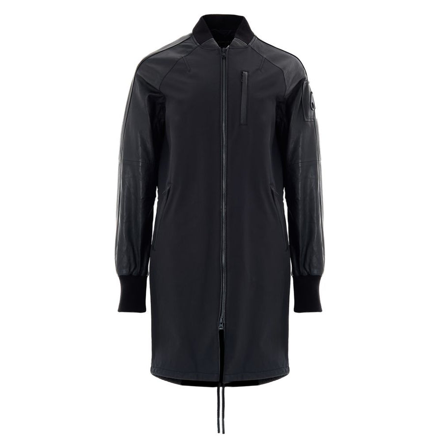 Black Cotton Parka