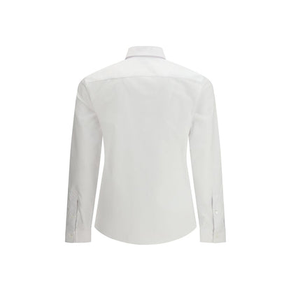 White Cotton Dress Shirt