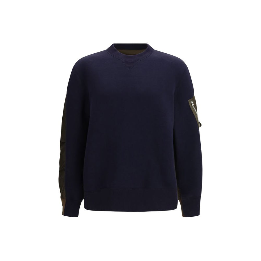 Blue Cotton Sweatshirt