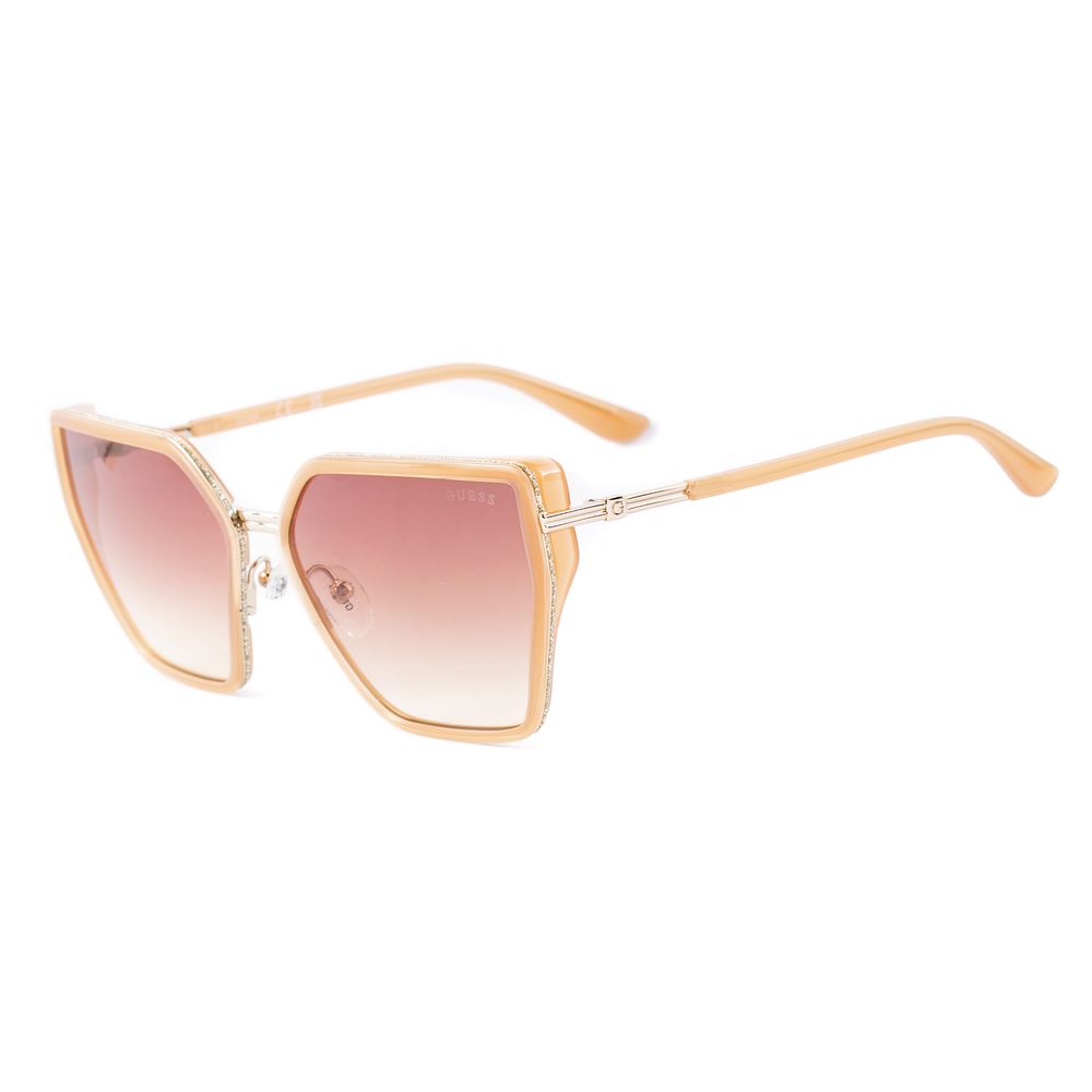 Beige Resin Sunglasses